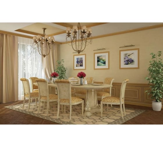 Карниз Cosca Decor 60 мм, золотой СПБ023877