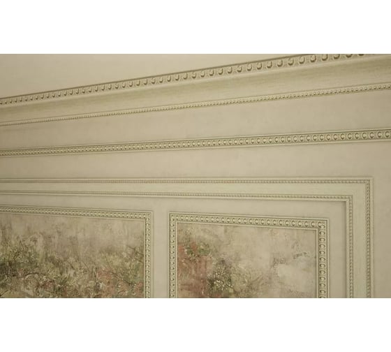 Карниз Cosca Decor 80 мм, интерьерный багет, патина СПБ023873