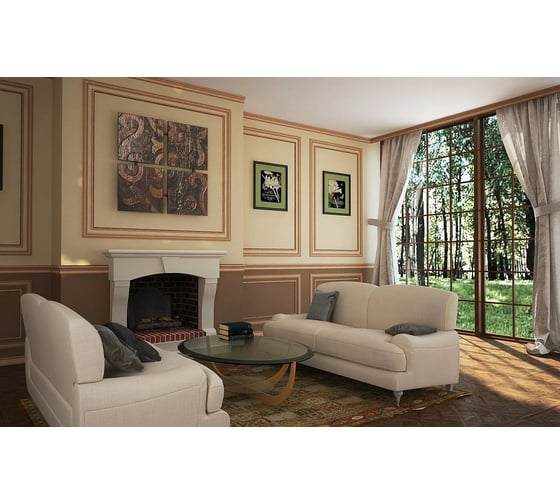 Молдинг Cosca Decor интерьерный багет, 60 мм, топаз СПБ057735