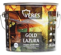 Декоративная пропитка для дерева Veres Верес Gold №8 VG-14, глянцевая, 2,7 л, дуб темный 281442