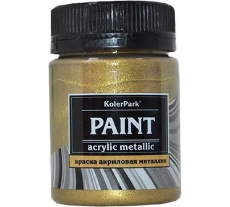 Краска акриловая декоративная золото античное металлик Palizh Koler Park 50 мл КР.136-0,05 11606978