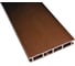 Террасная доска ВудДекер WD Standard мелкий вельвет, ПВХ, коричневый, 25x145x4000 мм DSMV4K 1