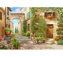 Обои Антимаркер Milan Итальянский дворик 400x270 см M 498