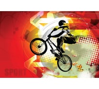 Обои Антимаркер Milan Скорость 300x200 см M 745