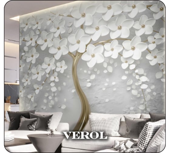 Флизелиновые фотообои Verol Золотое дерево встык 1-ФФО_03952
