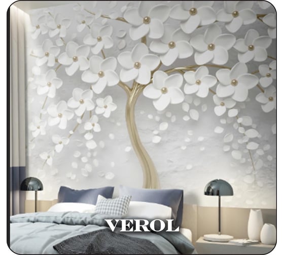 Флизелиновые фотообои Verol Золотое дерево встык 1-ФФО_03952