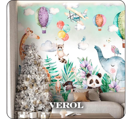 Флизелиновые фотообои Verol Животные встык 11-ФФО_03250 1