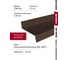 Комплект отливов простых Grand Line 50 0,45 ПЭ-п RAL 8017 1,5м (10шт) 791925 8