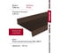 Комплект отливов простых Grand Line 70 0,45 ПЭ-п RAL 8017 1,5м (3шт) 791936 8
