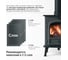 Эмаль термостойкая KUDO PROFF матовая антрацитово-серая RAL 7016 до 500С 0,8 кг KUB-5008-08 11