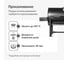 Эмаль термостойкая KUDO PROFF матовая серая RAL 7040 до 500С 0,4 кг KUB-5002-04 9