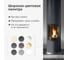 Эмаль термостойкая KUDO PROFF матовая графитово-серая RAL 7024 до 500С 0,4 кг KUB-5005-04 4
