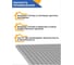 Придверная решётка стальная оцинкованная GIDROSTOK 390×590 (ячейка 33х11) 301-GS 2