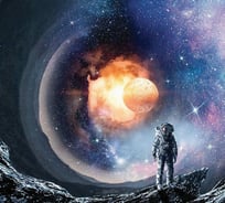 Обои Антимаркер Milan Покорение космоса, 300x270 см M 3111