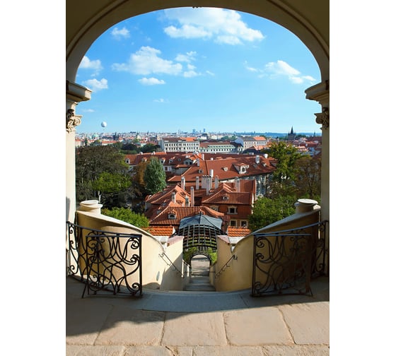Обои Антимаркер Milan Европейский городок, 200x270 см M 264 1