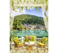 Обои Антимаркер Milan Чудесный вид, 200x270 см M 2119