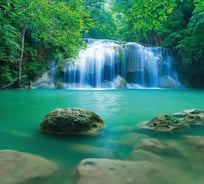 Обои Антимаркер Milan Чудесное озеро, 300x270 см M 3122