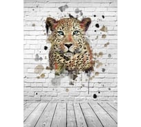Обои Антимаркер Milan Леопард 3D, 200x270 см M 257