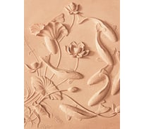 Обои Антимаркер Milan Барельеф карпы, 200x270 см M 2105