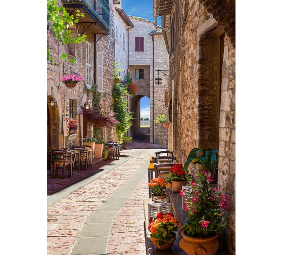 Обои Антимаркер Milan Улочка счастья, 200x270 см M 286