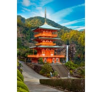 Обои Антимаркер Milan Пагода на холме, 200x270 см M 2104