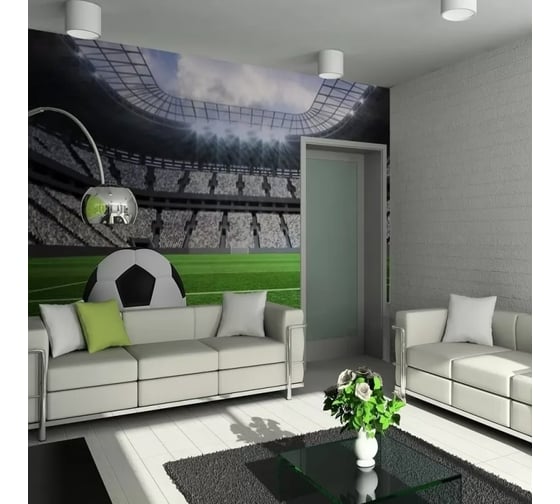 Обои Антимаркер Milan Футбол, 300x200 см M 388
