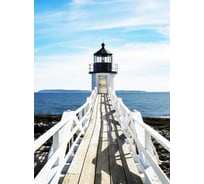 Обои Антимаркер Milan Белый маяк, 200x270 см M 248