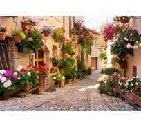 Обои Антимаркер Milan Цветочная улочка, 400x270 см M 4171