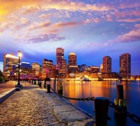 Обои Антимаркер Milan Вечер на набережной, 300x270 см M 362