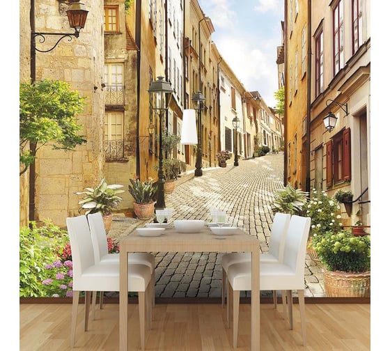 Обои Антимаркер Milan Улочка, 300x270 см M 315