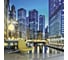 Обои Антимаркер Milan Вечер в деловом центре, 400x270 см M 426 2