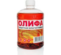 Олифа защитная влагостойкая Вершина 0,5 л 4607019163137