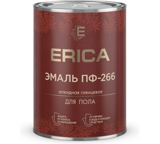 Эмаль ПРЕСТИЖ пф-266 "erica" золотисто-коричневая 0,8 кг 260839