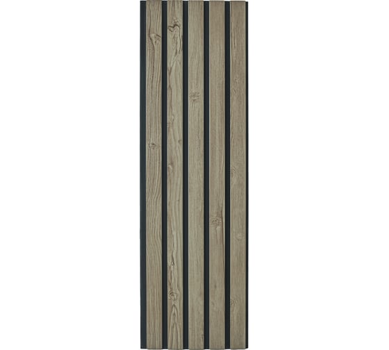 Реечные панели LAKO DECOR 6 ШТ Каштан тёмный 1350х300х8мм LKD-RE-512103-20-135CM-MEGA6