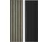 Реечные панели LAKO DECOR 6 ШТ Каштан тёмный 1350х300х8мм LKD-RE-512103-20-135CM-MEGA6 8
