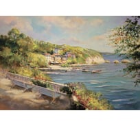 Обои Антимаркер Milan Маленькая гавань 300x200 см M7140