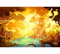 Обои Антимаркер Milan Солнечный дом 400x270 см М4026