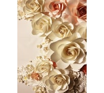 Обои Антимаркер Milan 3D Бумажныйсад 200x270 см М2002