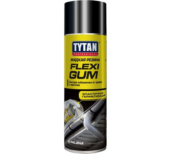 Жидкая резина Tytan Professional Flexi Gum, 520 мл, черная 283423