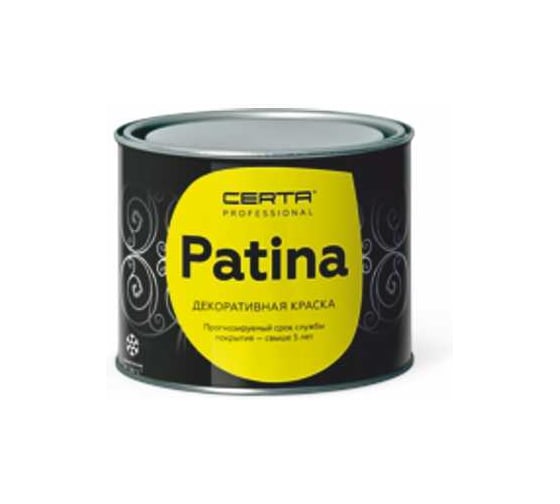Термостойкая атмосферостойкая патина до 700С Certa красное золото 10 кг PATR0006