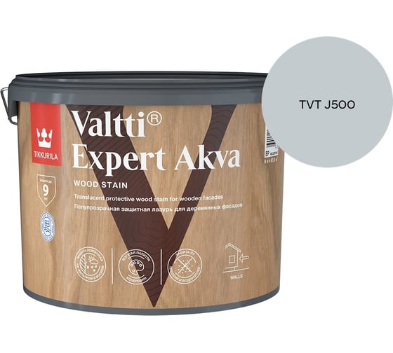 Антисептик Tikkurila VALTTI EXPERT AKVA EP 9л 700009575_TVT J500 1