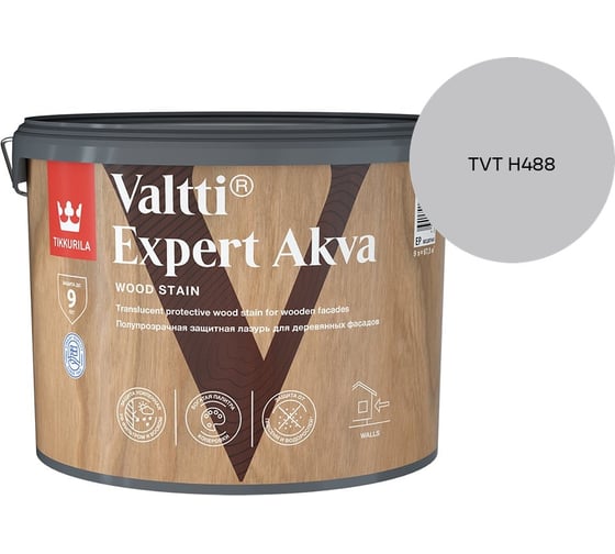 Антисептик Tikkurila VALTTI EXPERT AKVA EP 9л 700009575_TVT H488 1