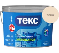 Краска для стен и потолка Текс моющаяся/профи A 9л 700000439_TVT G398