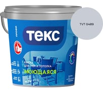 Краска для стен и потолка Текс моющаяся/профи A 0,9л 700000429_TVT G489