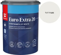 Краска для влажных помещений Tikkurila EURO EXTRA 20 A п/мат 0,9л 700001105_TVT F486