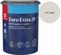 Краска для влажных помещений Tikkurila EURO EXTRA 20 A п/мат 0,9л 700001105_TVT G486