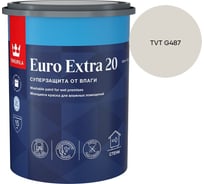 Краска для влажных помещений Tikkurila EURO EXTRA 20 A п/мат 0,9л 700001105_TVT G487