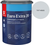 Краска для влажных помещений Tikkurila EURO EXTRA 20 A п/мат 0,9л 700001105_TVT H500