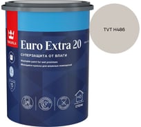 Краска для влажных помещений Tikkurila EURO EXTRA 20 A п/мат 0,9л 700001105_TVT H486