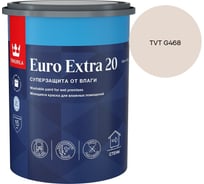 Краска для влажных помещений Tikkurila EURO EXTRA 20 A п/мат 0,9л 700001105_TVT G468